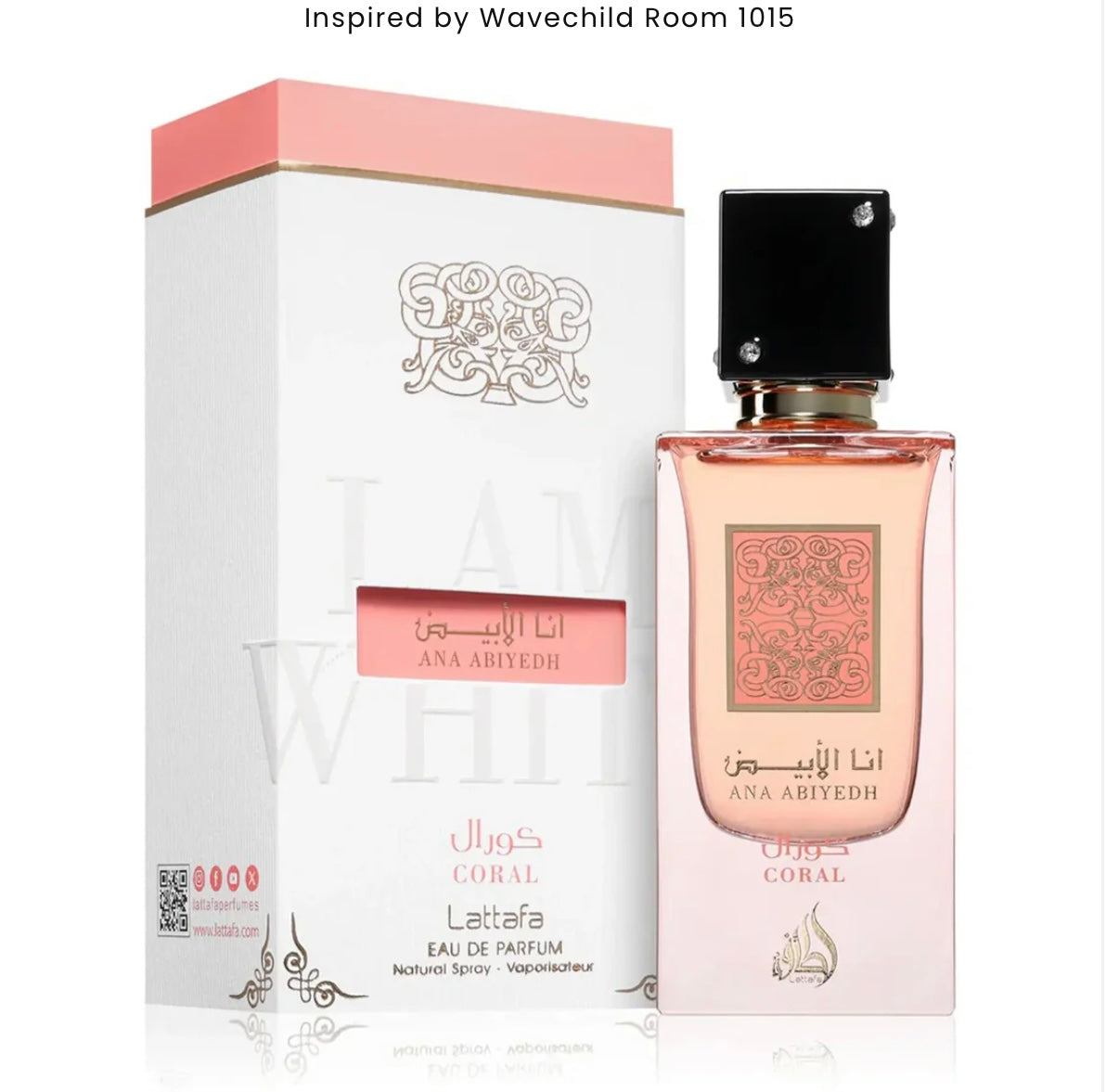 Lattafa Ana Abiyedh Coral Perfume 60ml EDP