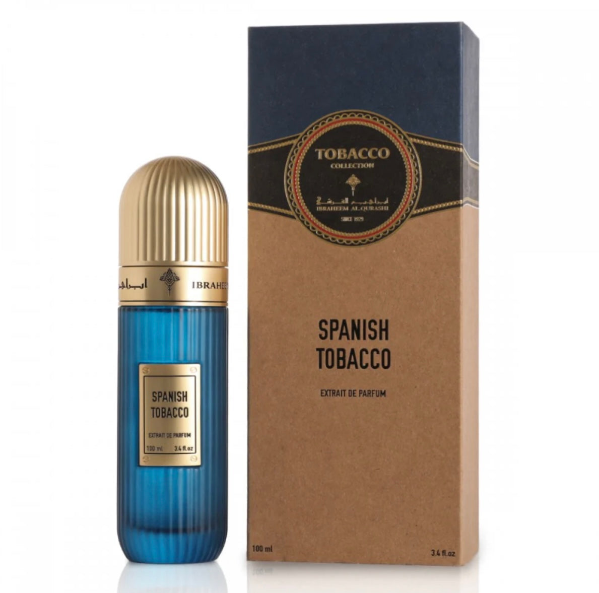 IBRAHEEM AL QURASHI SPANISH TOBACCO 100ML Extrait De Parfum