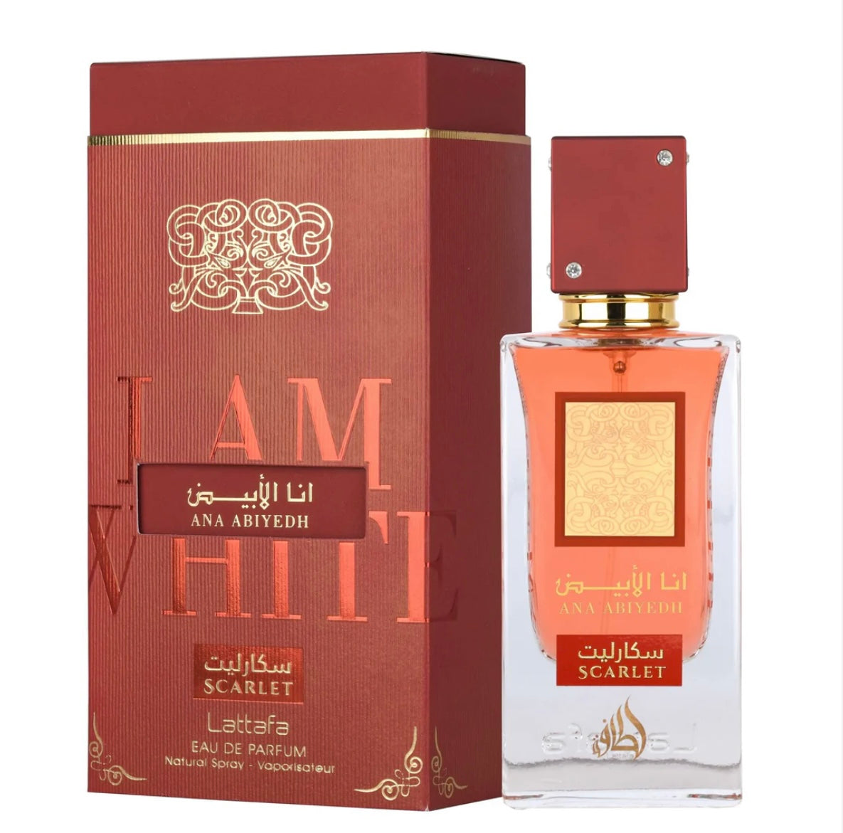 Lattafa Ana Abiyedh Scarlet Perfume 60ml EDP