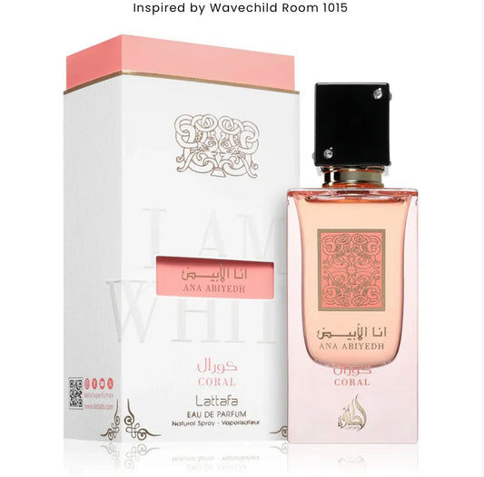 Lattafa Ana Abiyedh Coral Perfume 60ml EDP