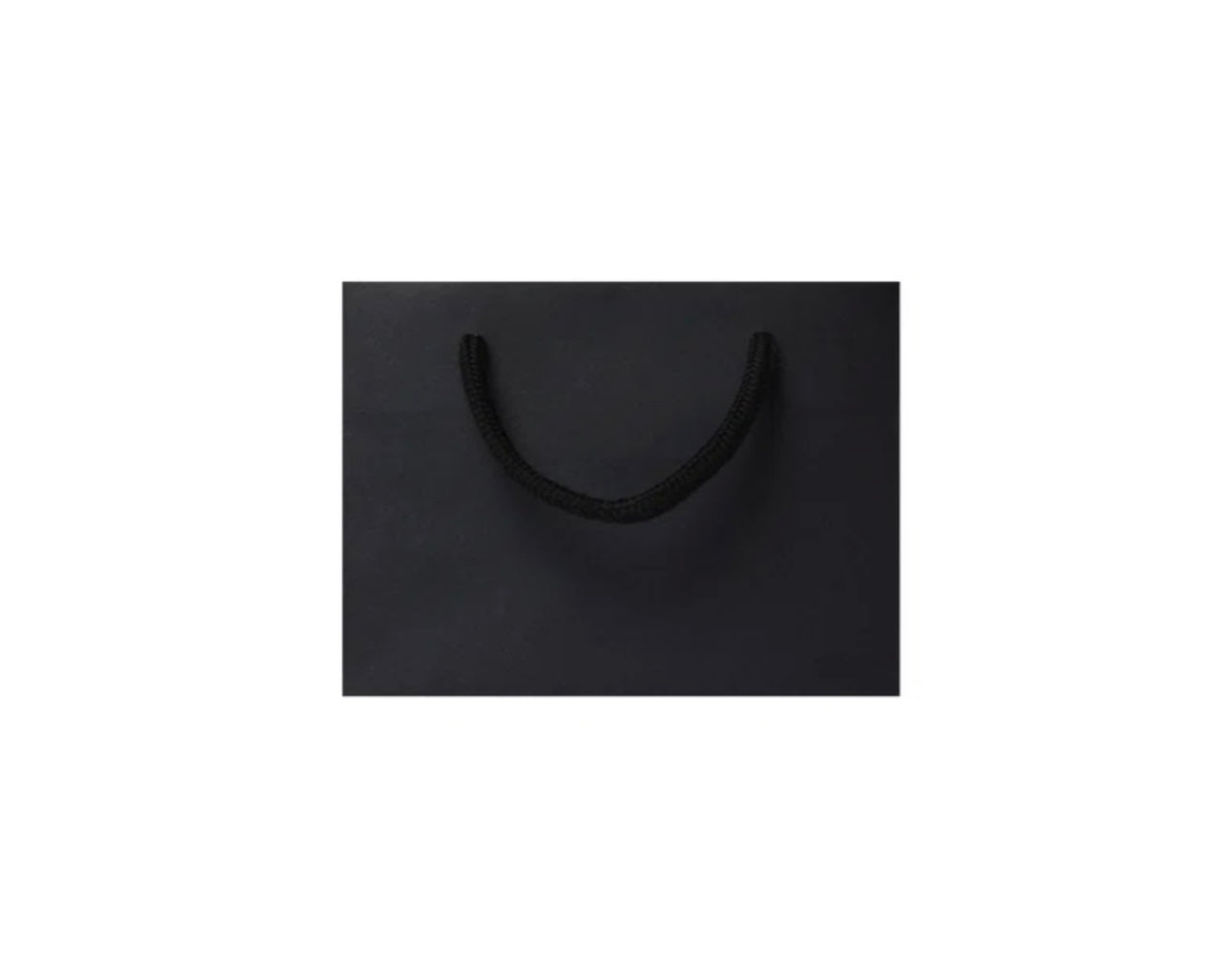 Large Gift Bag Black – 32 × 11 × 28 cm