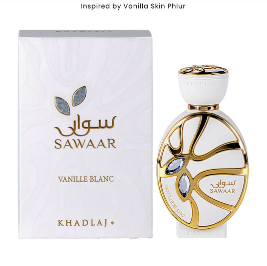 Khadlaj Sawaar Vanille Blanc Extrait de Parfum 100ml
