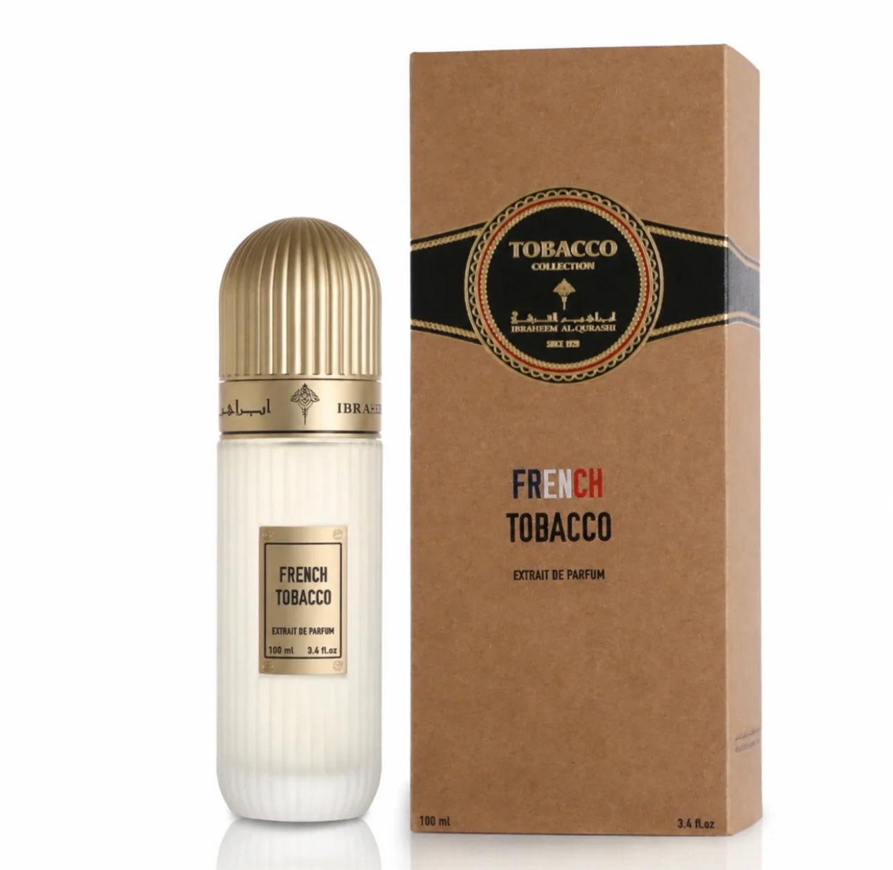 IBRAHEEM AL QURASHI IBRAQ FRENCH TOBACCO 100ML Extrait De Parfum